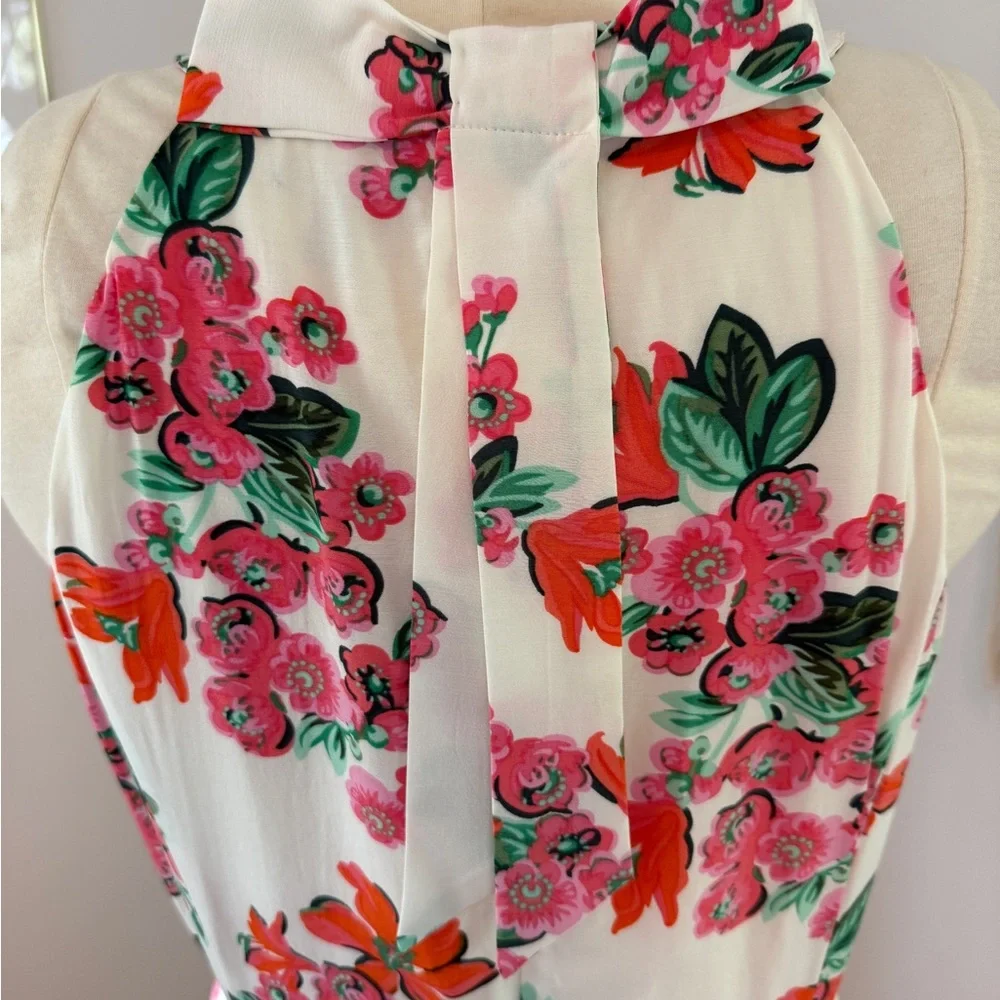 Ann Taylor Floral Sleeveless Dress - Picture 9 of 11